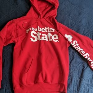State Farm Hoodie Officia "get to a better State"